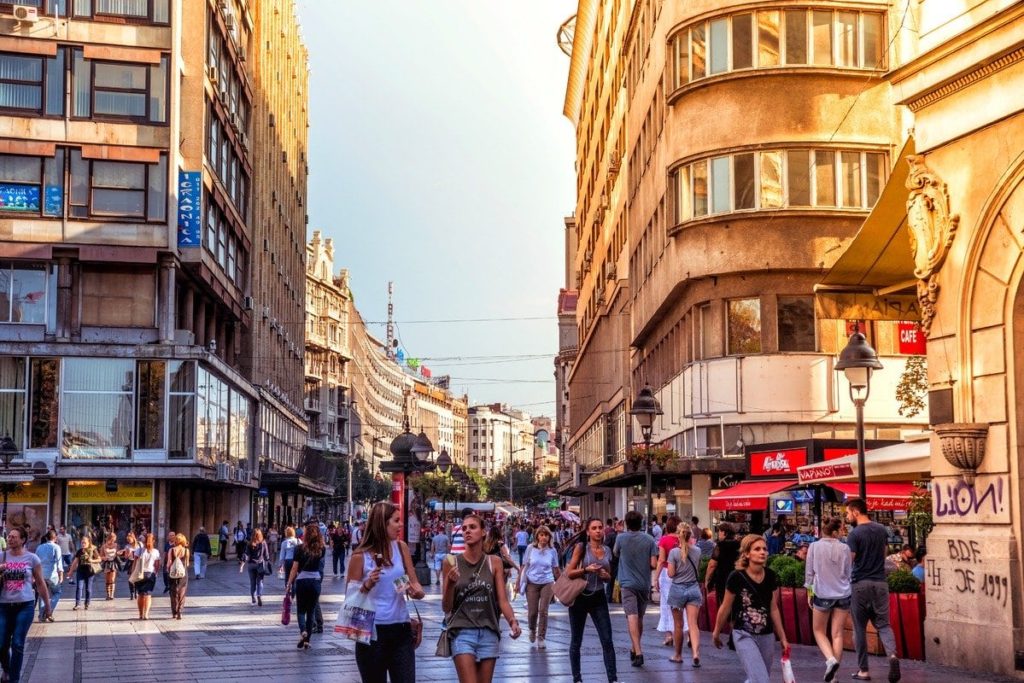 knez mihailova belgrade