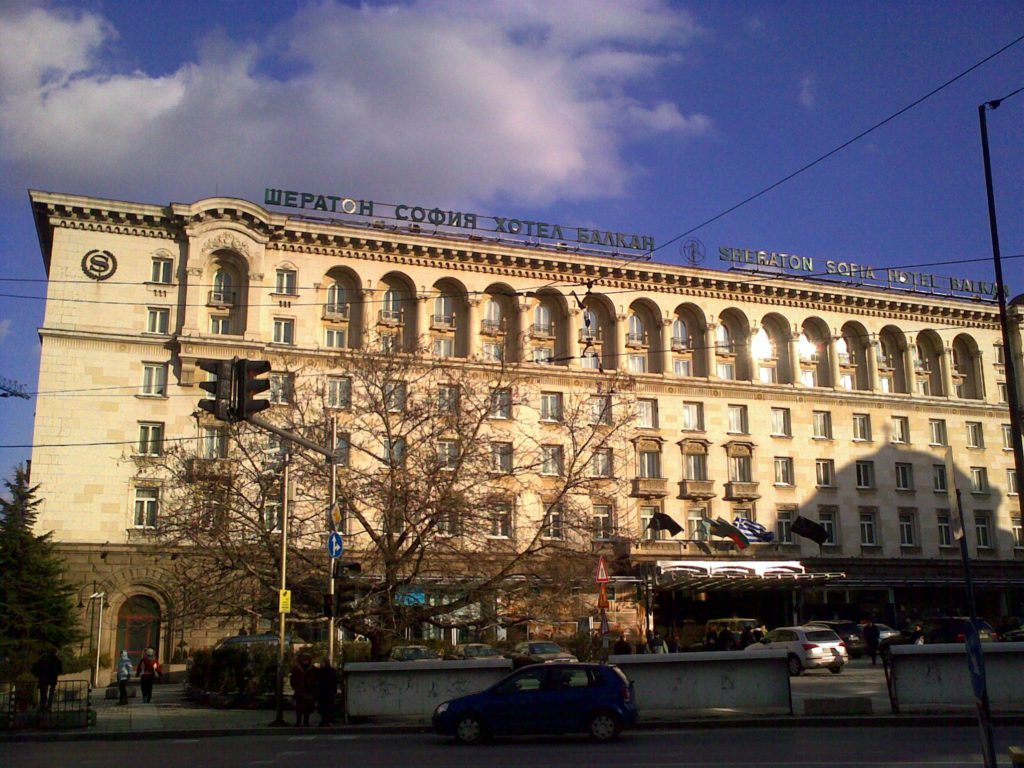sheraton hotel sofia