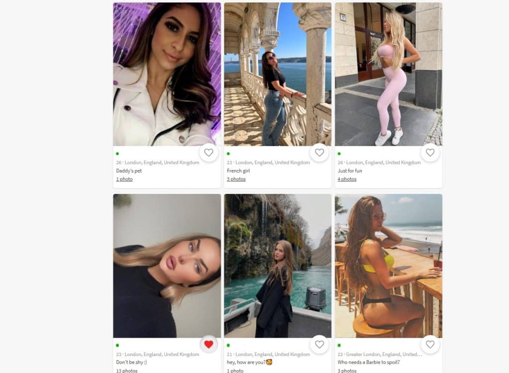 meet girls in london