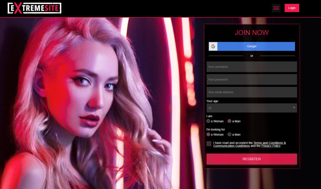 is Extremesit.com legit - Extremesite homepage