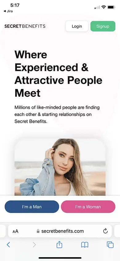 Secret benefits
