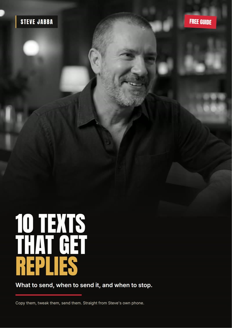 10 Texts That Get Replies free guide cover